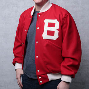 Vestes de baseball à capuche pour hommes, patchs de broderie avec logo personnalisé, support en tissu satin de laine, streetwear d'hiver, patchs chenille jahcket - Product Image 5