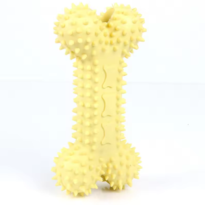 Cute Cartoon Small TPR Bone Shape Rubber Chew <b>Toy</b> for Dogs-Interactive Molar <b>Teeth</b> Cleaning <b>Toy</b> - Product Image 6