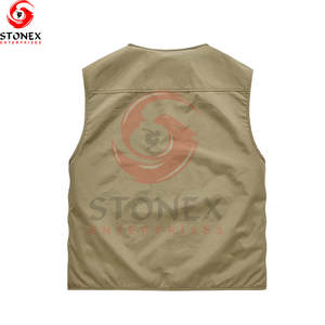 Gilet de sécurité haute visibilité pour adultes, nouveau style, 6 poches, respirant, séchage rapide, élégant, haute qualité, 100% polyester, réfléchissant - Product Image 2