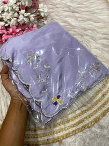 Boutique India hermosa khatli trabajo hecho a mano Sari tradicional última blusa exclusiva étnica elegante fiesta boda ropa nupcial mujeres - Product Image 2