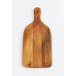 Dernier bloc à découper en bois classique de designer avec poignée de forme rectangulaire pour la cuisine à domicile - Product Image 4