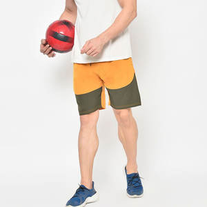 Comfort Men's Gym Shorts Secado rápido Transpirable Color Cintura media Cierre elástico Liso teñido Venta al por mayor Cintura elástica - Product Image 6