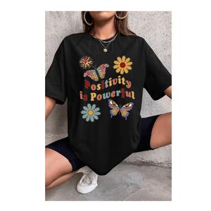 T-shirts et robes pour femmes Crop Top oversize impression 3D 100% coton respirant écologique - Product Image 1