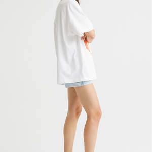 Hot Selling Wholesale <b>Women</b> Long Sleeve <b>T</b> <b>Shirts</b> Custom Crew Neck <b>T</b> <b>Shirt</b> Unisex 100% Cotton <b>Women</b> <b>T</b> <b>Shirt</b> - Product Image 3