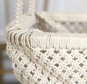Silla colgante de juguete, Columpio de macramé-Columpio hecho a mano-Silla de columpio para bebé - Product Image 3