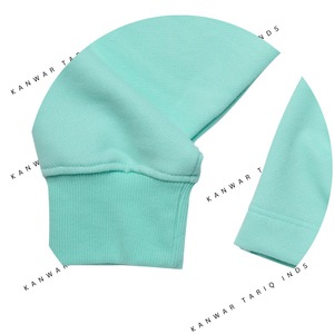 Sudadera con capucha de algodón 100% de peso pesado personalizada para hombre Sudadera con estampado 3D Ropa de calle Casual para hombre Poliéster para invierno Teñido liso - Product Image 2