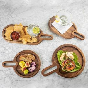 Vente en gros plateaux de restauration en bois nouveau design plateau de service en bois pour présentoir à fruits et gâteaux - Product Image 1