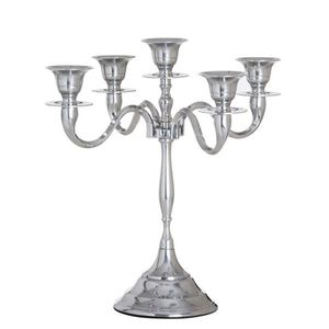 Decorative Gold Silver Metal Handmade <b>Square</b> Candelabra Centerpiece Modern Gothic Christmas Themed Home Decor Candlelight <b>Dinner</b> - Product Image 2