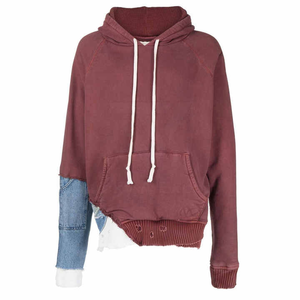 Sweats à capuche en détresse pour hommes de conception personnalisée de qualité supérieure imprimé en relief léger avec fermeture éclair hiver taille XS - Product Image 1