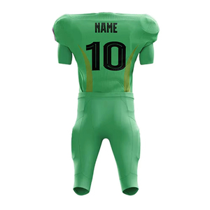 Uniforme de entrenamiento de fútbol americano con logotipo personalizado de alta calidad, conjuntos de talla grande para entrenamiento de adultos - Product Image 3