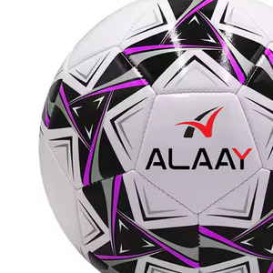 Alaay alta calidad duradero CPU cuero rendimiento fútbol/balón de fútbol logotipo personalizado impresión Color personalizado tamaño personalizado - Product Image 4