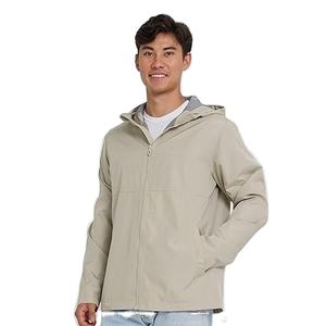 เสื้อแจ็คเก็ตกันลมไนลอนแบบใหม่สำหรับผู้ชาย ระบายอากาศได้ดี ไซส์ใหญ่พิเศษ แจ็คเก็ตโค้ช ไซส์ XS สีพื้น ย้อมสีธรรมดา รุ่น 2026 winbreak - Product Image 2