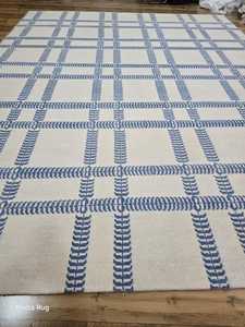 พรมปูพื้นโบราณ100% ทำจากขนสัตว์ตัวสูงสีเทาสีขาวแบบดั้งเดิมสำหรับห้องนั่งเล่นมีขนาด12X12 12X10 - Product Image 5