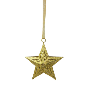 Adorno Colgante de Estrella con Diseño Único para Decoración del Hogar y Navidad, Hecho a Mano y Personalizado - Product Image 1