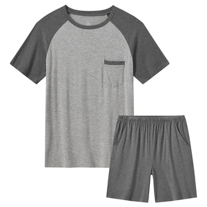 ชุดเสื้อยืดและกางเกงขาสั้นสำหรับผู้ชายไซส์ใหญ่พิเศษชุดกางเกงขาสั้นสตรีทแวร์สำหรับฤดูร้อน - Product Image 1