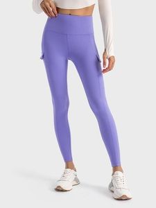 New Arrival Women's Yoga <b>Leggings</b> Simple High Waist Anti-Bacterial Spandex/<b>Nylon</b> Solid Color Stylish Gym Women's Yoga <b>Leggings</b> - Product Image 3