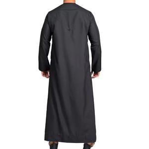 Abaya musulmán hombres ropa Islam vestidos moda Kaftan Pakistán Arabia Saudita Jubba Thobe marroquí Jubba Thobe Islam Dishdasha - Product Image 2