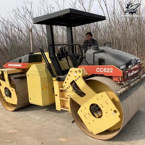 รถบดถนน DynapacCC622 มือสอง น้ำหนักใช้งาน 13 ตัน แบบลูกกลิ้งคู่สั่นสะเทือน ยี่ห้อสวีเดนแท้ รถบดขนาดกลาง - Product Image 6