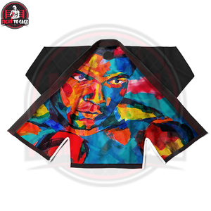 Kimono de Jiu Jitsu Brasileño Duradero, con Costuras Reforzadas, Elástico, Transpirable, Ligero, Unisex, de Poliéster y Algodón, para Artes Marciales - Product Image 5