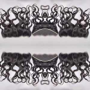 Extensions de cheveux indiens vierges vietnamiens 100% directement fabriqués faisceau de vagues profondes en vrac vague naturelle non traitée aucune cuticule - Product Image 2