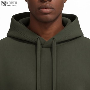 Sudadera con Capucha de Forro Polar Grueso de Alta Calidad, Hecha en Pakistán, 400 Plus GSM, Invierno 2025, Corte Regular, Personalizable, Reversible para Hombre - Product Image 4