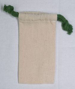 กระเป๋าผ้าฝ้ายออร์แกนิค 100% สำหรับผู้หญิง ดีไซน์ทันสมัย มีเชือกผูก หูหิ้วนุ่ม ซักได้ เป็นมิตรกับสิ่งแวดล้อม ใช้ซ้ำได้ เหมาะสำหรับเก็บเครื่องประดับ - Product Image 3