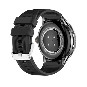 Montre connectée 4G Android 3+32 Go AMOLED avec caméra rotative, GPS, WiFi, bracelet en silicone unisexe, boîtier rond - Product Image 2