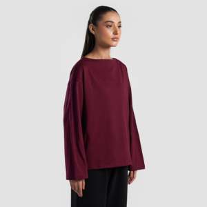 Top náutico color granate con un elemento de moda sencillo - Product Image 4