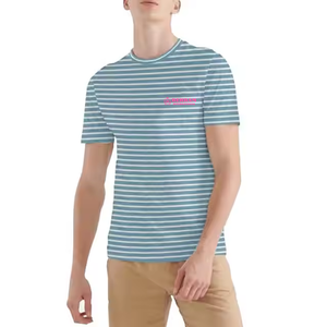 T-shirts à manches courtes pour hommes, coupe ample, 100 % coton épais, respirants, écologiques, avec logo personnalisé, vente en gros OEM, meilleure vente - Product Image 6