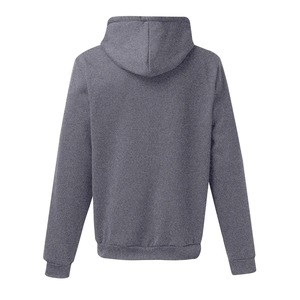 Nouveaux sweats à capuche d'hiver pour hommes, brodés, à manches courtes, décontractés, couleur unie, 100% coton molletonné - Product Image 6