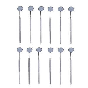 Espejo Bucal Dental al por Mayor, Reflector de Vidrio Antivaho, Instrumento de Acero Inoxidable para Dentistas, para Revisión Oral - Product Image 1