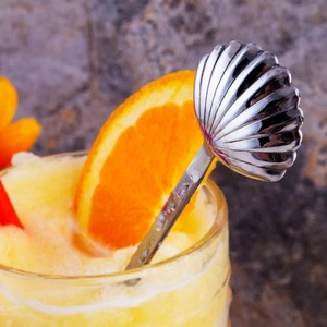 Premium Stainless Steel Shell Spoon Cocktail Stirrer Durable Rust Free Elegant <b>Bar</b> <b>Tool</b> for Drinks Coffee and Gifting - Product Image 4