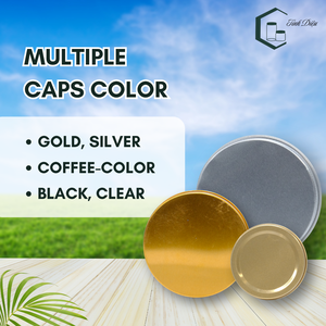 PET Food <b>Bottles</b> with Wide Mouth Screw Cap & 75mm <b>Aluminum</b> Lids High Quality Cylinder Shaped Beverages/Juice TINH DIEU VIETNAM - Product Image 4