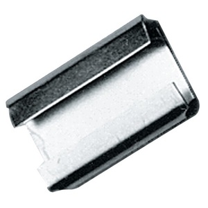 Manguito de Sellado Galvanizado B19xL27 mm para Flejes de Acero de Embalaje de 19 mm, Paquete de 3000 - Product Image 1
