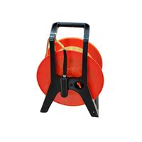 Medidor de Nivel de Agua con Regla de Acero de 30 m, Marco Metálico, Sonda de 15 mm, Cable de 9,8 mm, para Perforación de Pozos e Ingeniería Civil