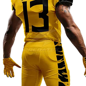 Uniforme de football américain à séchage rapide pour hommes et femmes 100% uniforme de football américain en polyester - Product Image 3