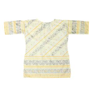 กูร์ตีพิมพ์ลายหญ้าสำหรับเด็กผู้หญิง - สีเหลือง - Product Image 3