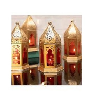 Antique <b>Moroccan</b> Designer Gold Finished Candle <b>Lantern</b> Tabletop Candle <b>Lantern</b> Home Decoration & Wedding Party Decoration - Product Image 2