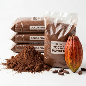 Cacao en Polvo Fuerte 25Kg, Extracto de Granos de Cacao Marrón Oscuro, Cacao en Polvo Alcalinizado Puro 99% a <span class=keywords><strong>Precio</strong></span> Económico - Product Image 1