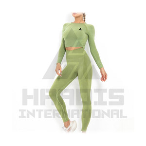 Ensemble de Yoga de haute qualité, Leggings de sport d'entraînement et ensembles de soutien-gorge de Yoga, vente en gros, ensembles de vêtements de Fitness, fabricants en pk - Product Image 2