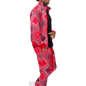 Vente en gros 100% coton pantalon de survêtement à capuche ensemble de survêtement pour hommes vêtements de sport sublimés solide pour l'hiver ensemble 2 pièces peu coûteux - Product Image 5