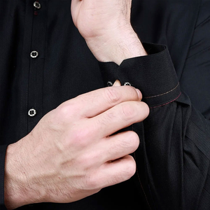 Salwar Kameez indien pakistanais pour hommes, ensembles à bas prix, sans plis, séchage rapide, haute qualité, personnalisable, vêtements décontractés toutes saisons - Product Image 4