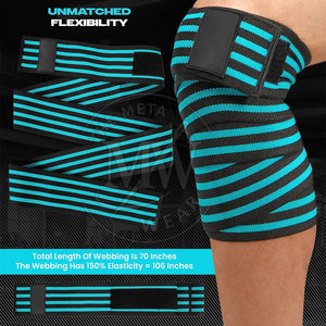 ที่รัดเข่านีโอพรีนสำหรับฝึกยกน้ำหนักแบบปรับแต่งได้ - Product Image 4