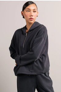 Haute qualité 450 GSM coton mélangé à capuche saison d'hiver tricoté Streetwear avant sérigraphié brodé numérique Modal - Product Image 5