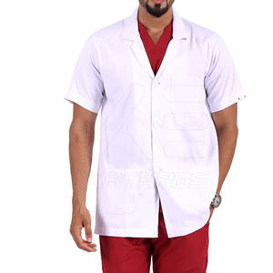 Nouveau design de blouse de laboratoire de gommage sur mesure prix de gros blouse de laboratoire de gommage nouvelle arrivée blouse de laboratoire de gommage - Product Image 1