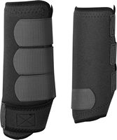 BRAND ZONE Bottes de protection pour chevaux, lot de 4, pour les membres inférieurs, réutilisables, pour la protection des pattes avant et arrière