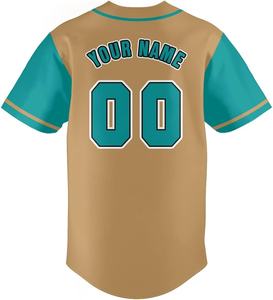 Camiseta de algodón 100% para hombre, camisetas de béisbol de moda con estampado holgado para marcas, ropa de calle con etiqueta personalizada, camisa con botones de malla - Product Image 4