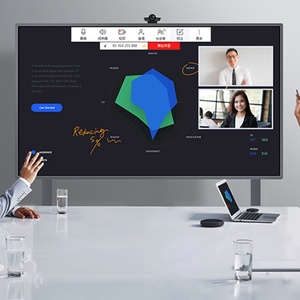 HD Indoor Smart Android System Wi-Fi 4G 5G Remote Meeting Video Conference <b>Wall</b>-Mounted Commercial LED TV <b>Display</b> for Elevators - Product Image 1