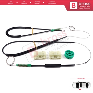 Juego de Reparación de Elevalunas Eléctrico BWR605, Puerta Izquierda para A3 S3 MK1 8L1 1996-2003, 2/3 Puertas, Hatchback, Coupé, 8L3837461 - Product Image 3