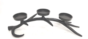 Hot Sales Metal Candle Stand With <b>White</b> Plated for Home Decoration Best Quality Aluminum Candle Holder - Product Image 2